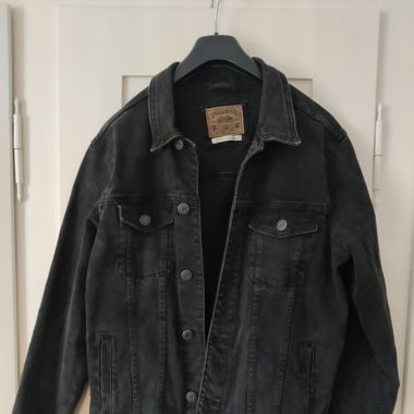 Jeansjacke schwarz