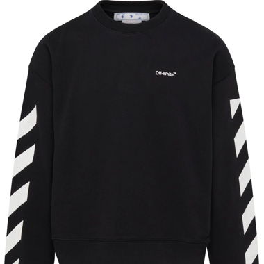 OFF-WHITE Sweatshirt Diag Helvetica Gr.S Neu