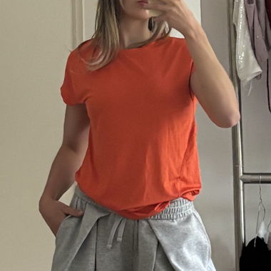 Orange Workout T-Shirt