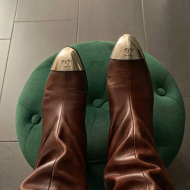 Chanel Vintage Stiefel 