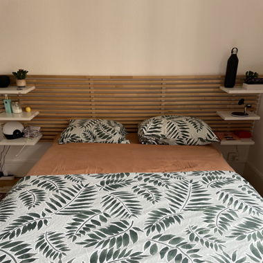 Beautiful cotton forest-ey bedsheets