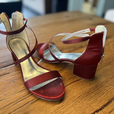 Elegante Schuhe rot