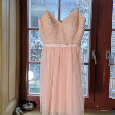 Laona Cocktail Dress with BeadedBodice&Tulle Skirt