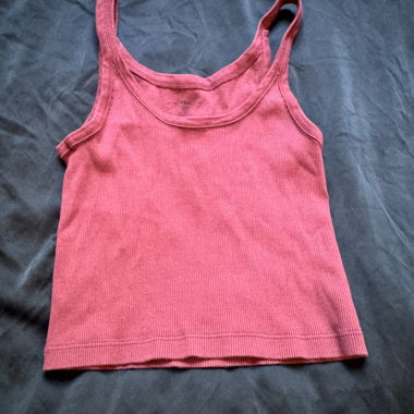 Haut rouge Brandy Melville