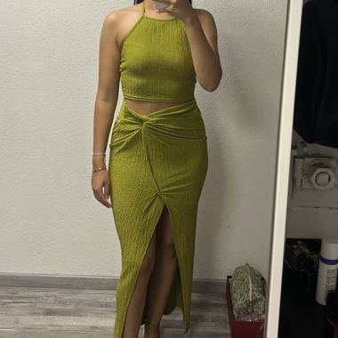 Set due pezzi verde 