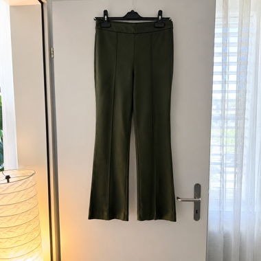 Pantalons évasés verts