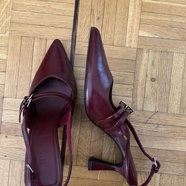 Talon bordeaux 
