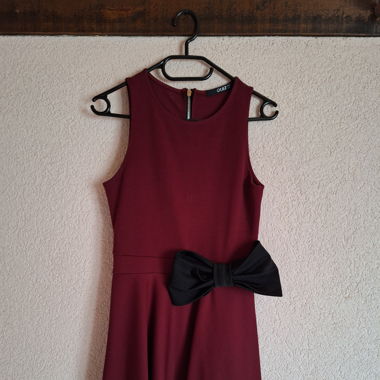 Robe bordeaux 
