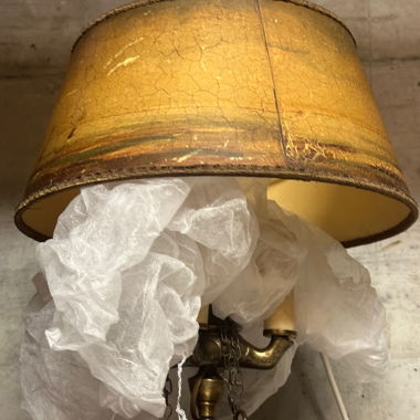 Ca. 100 Jahre alte - antike Tischlampe