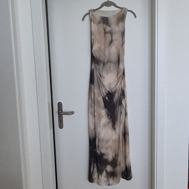 Robe longue imprimée