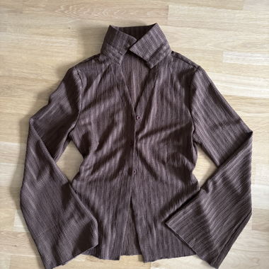 braune bluse