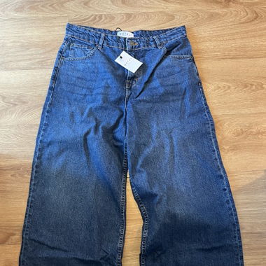 Extra wide jeans mid blue, motel rocks