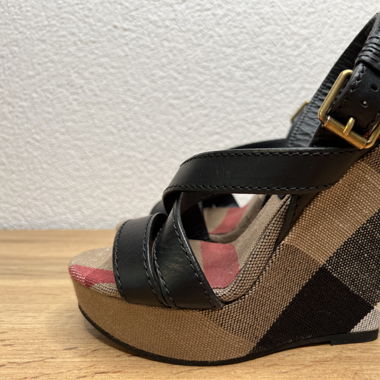 Burberry Wedges Keilsandalen High Heels Gr. 36