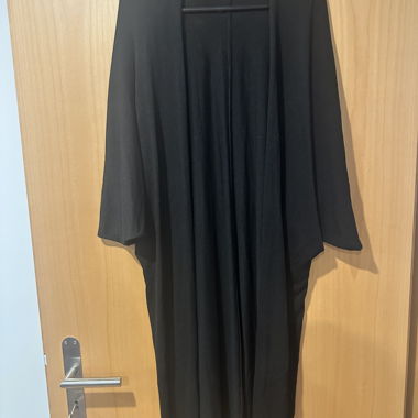 Cardigan lungo nero