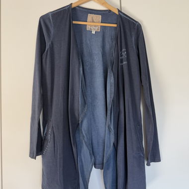 Soccx Long double layered cardigan 