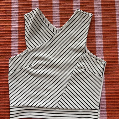 Striped Crop Top