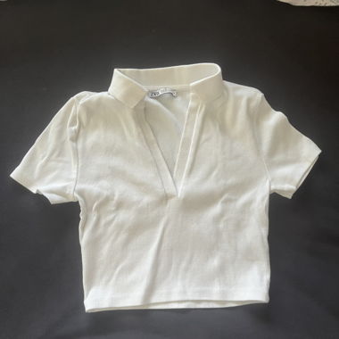 White Crop Top