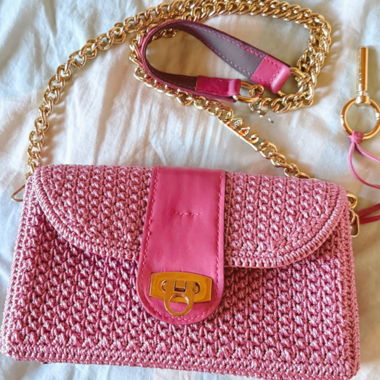 niedliche rosa Tasche
