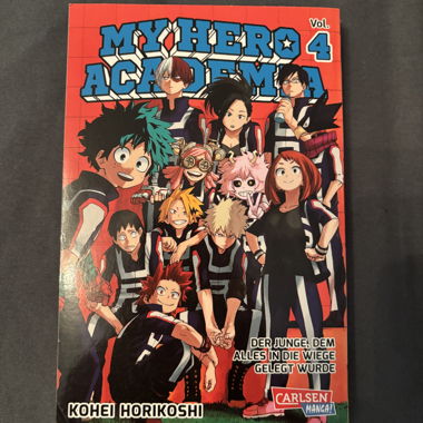 My hero academia volume 4 manga