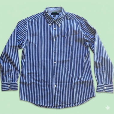 Chemise boutonnée rayée Tommy Hilfiger – Classique Preppy