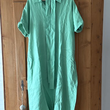 Green shirt dress from Cos