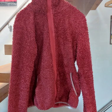 Rosa Fleecejacke