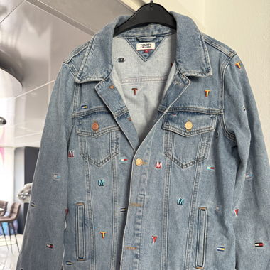 Tommy Jeans - Jeansjacke gr L 