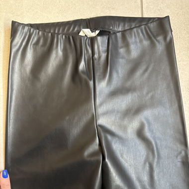 Leather Elastic Leggins H&M