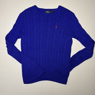 Original RALPH LAUREN Strickpullover – Blau