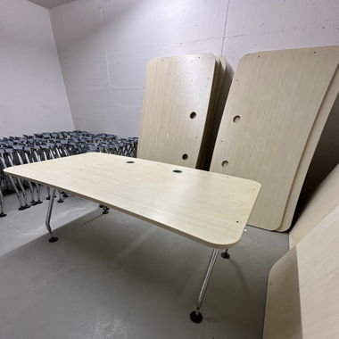 50x Vitra Ad Hoc Schreibtisch 180x90 cm