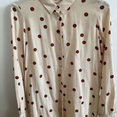 Blouse MNG à pois