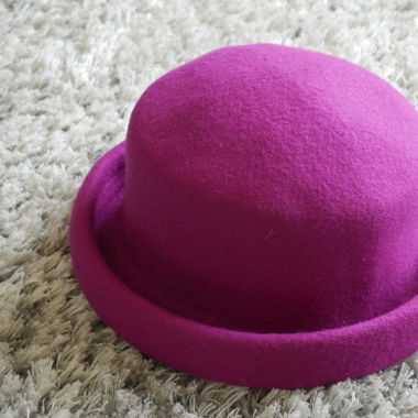 Chapeau rond rose TopShop