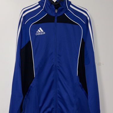 Adidas Y2K track jacket blue vintage aesthetic