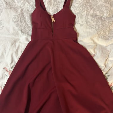 Elegant Red Evening Dress