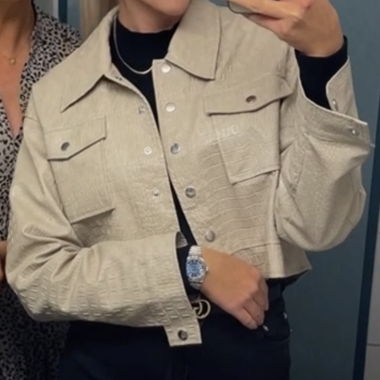 Lederjacke