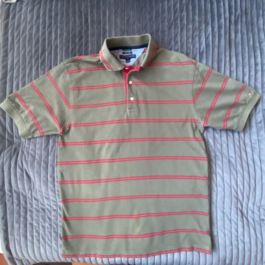 Polo da golf Tommy Hilfiger a righe M/L