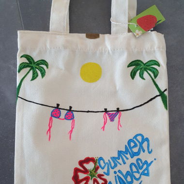 Tote bag "Summer vibes"
