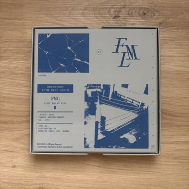Coffret d’albums FML de Seventeen