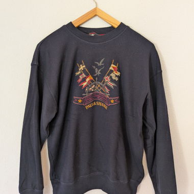 Sweat vintage Paul & Shark / made in Italy / L