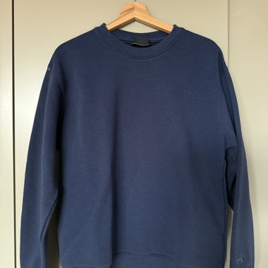 PULL&BEAR blauer Sweatshirt-Sweater S