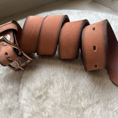  Belts & Buckles  Ledergürtel  mit Metallschliesse