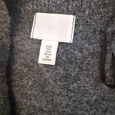 Cardigan long gris H&M taille S