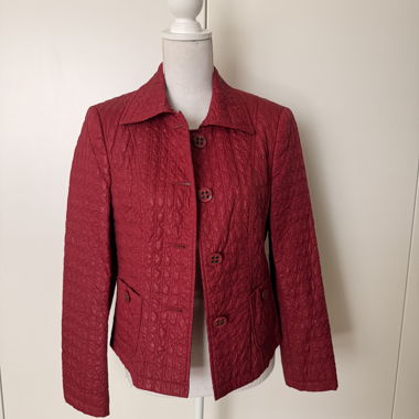 Giacca da donna Bianca vintage rossa