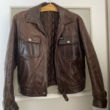 Dolce & Gabbana leather jacket