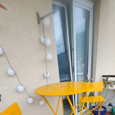 Balcony table set 