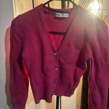 ZARA Pink Cardigan