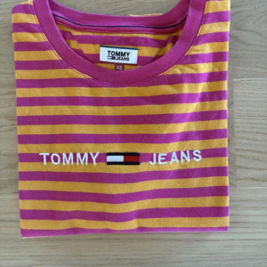 T-shirt Tommy Jeans rayé XS