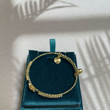 Bracelet de luxe doré