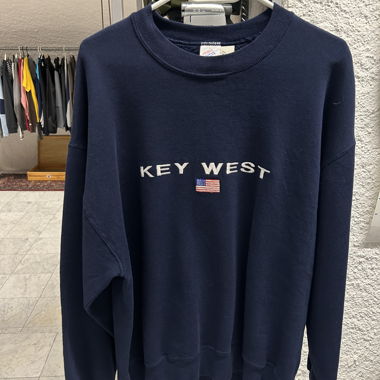 Felpa Key West vintage taglia L