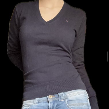 Pull encolure V Dark Academia Tommy Hilfiger